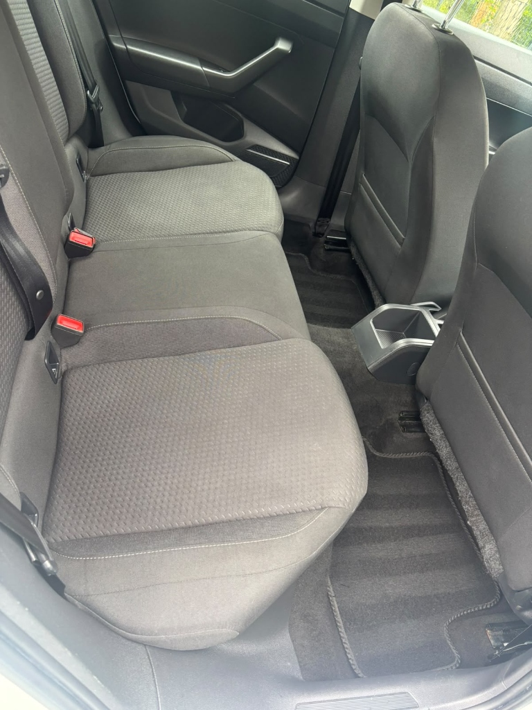 Mini Valet After - Cleaned Vacuumed Rear Seats & Interior